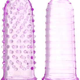 ToyJoy Návleky na prst – fialové