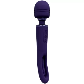 VIVE Kiku Masážna hlavica a vibrátor s inovatívnou stimuláciou bodu G – fialová