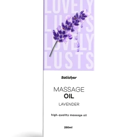 Satisfyer masážní olej Lavender 250 ml