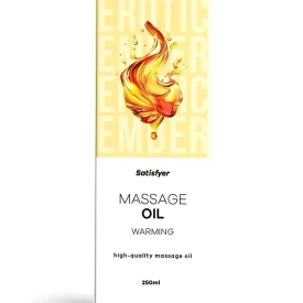 Satisfyer masážní olej Warming 250 ml
