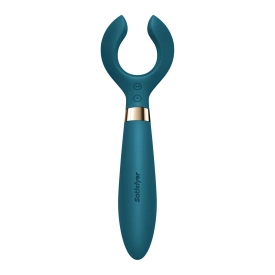 Satisfyer Endless Fun Multifunkční vibrátor na baterie – zelený