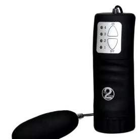 Velvet Black Bullet Vibračné vajíčko – čierne