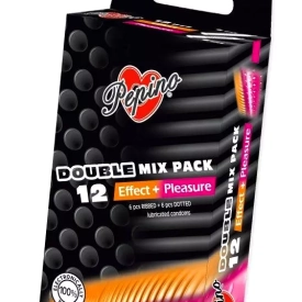 Pepino kondómy Double Mix Pack- 12 ks