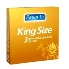 Pasante kondómy King Size 60 mm – 3 ks