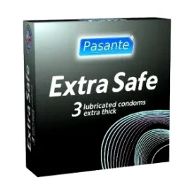 Pasante zosilnené kondómy Extra 3 ks
