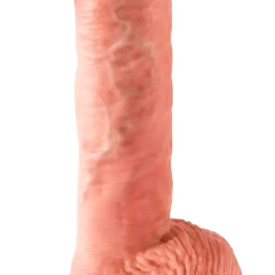 Pipedream King Cock 10″ Vibrating Cock with Balls