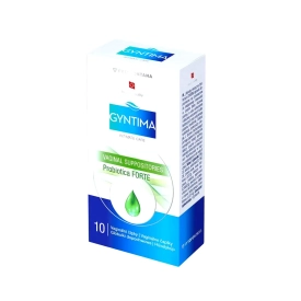 Gyntima vaginální čípky Probiotica FORTE 10 ks