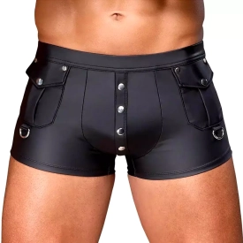 NEK Tight Matte Look Pants with Studs 2133423 Black