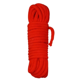 Shibari Bondage lano 10 m – červené