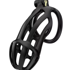 P-CAGE PC02 Klietka na penis L – čierna