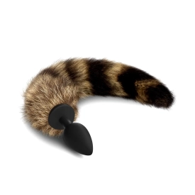 Foxy delight Silikonový anální kolík s ocasem