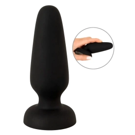 Black Velvets Liquid Silicone anální kolík M