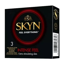 SKYN kondómy Intense Feel 3 ks