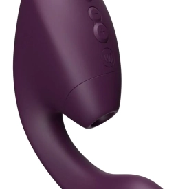 Womanizer Next Duo stimulátor klitorisu a vibrátor 2 v 1  – Dark purple