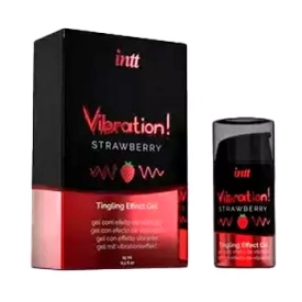 Intt Vibration! Tingling effect gel – Strawberry 15 ml