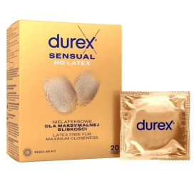 Durex kondómy Sensual No Latex 20 ks