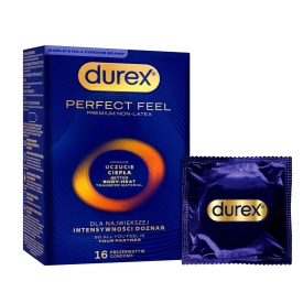 Durex kondomy Perfect Feel 16 ks