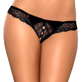 Obsessive tangá otvorené Miamor: S/M černá