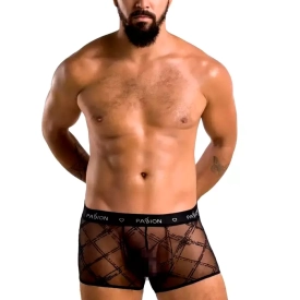 Passion MEN 032 PánskE boxerky James čierne: L/XL
