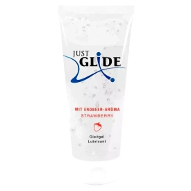 Just Glide Lubrikačný gél – jahoda 200ml