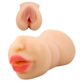 Zoey Premium Dual oboustranný masturbátor Light skin