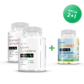Zerex Rodinný balíček Vitalita 3x 60 kapsúl