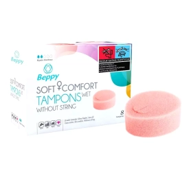 Beppy Wet anatomický pěnový tampon 8 ks