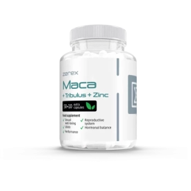 Zerex Maca + Kotvičník zemný + Zinok 50 + 10 kapsúl