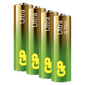 GP Ultra – alkalická batéria AA 4 ks