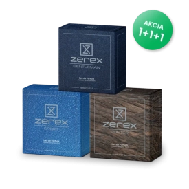 Zerex Trio pánskych parfémov 3x 50 ml