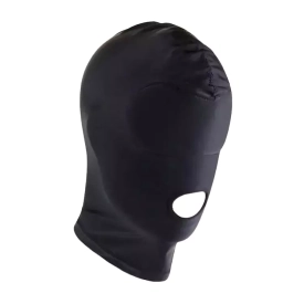BASIC X maska na tvár s otvorom pre ústa čierna