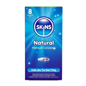 SKINS kondomy Natural 8 ks