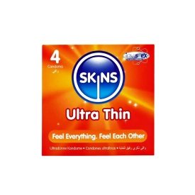 SKINS kondomy Ultra thin 4 ks