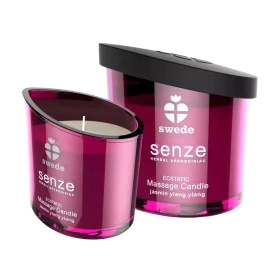 Swede Senze masážní svíčka Extáze – jasmín, ylang ylang 50 ml