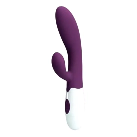 Pretty Love Alvis G-spot rabbit vibrátor – fialový