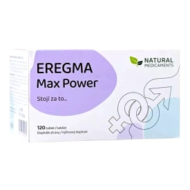 Eregma Max power 100+20 tbl. zdarma