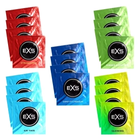 EXS kondomy Mix testovací sada 20 ks