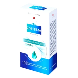 Gyntima vaginální čípky Probiotica 10 ks