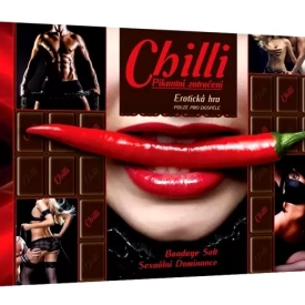 Chilli Pikantné zotročenie Erotická stolná společenská hra