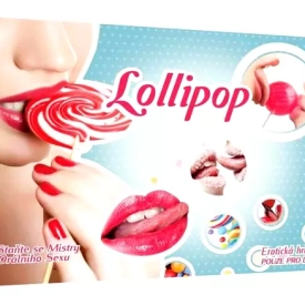 Lollipop orálne pohladenie Erotická stolná společenská hra