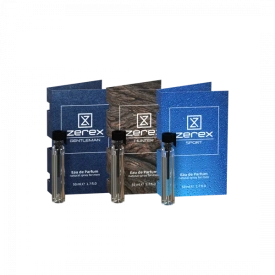 Pánske parfumy Zerex – sada vzoriek 3 x 1,7 ml odstrek