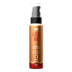 INTT Lick me Zbozkateľný gél s hrejivým efektom 50 ml – Peach