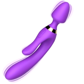 Joey oboustranný rabbit vibrátor fialový