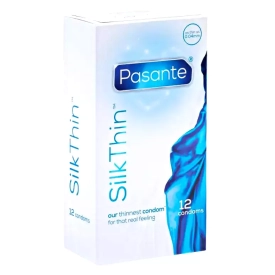 Pasante kondómy Silk Thin 12 ks
