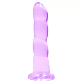 REALROCK Non Realistic dildo 18 cm – fialové