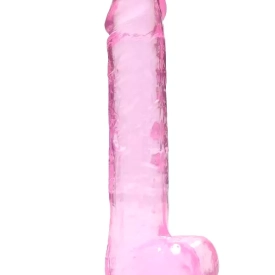 Realrock gélové dildo s prísavkou 28 cm ružové