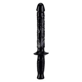 Get Real The Manhandler dildo s rukoväťou – čierne