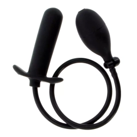 Hidden Desire Inflatable Smooth Plug Starter Black