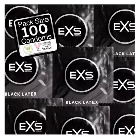 EXS Black Latex kondómy 100 ks