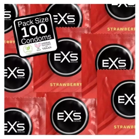 EXS Strawberry kondómy 100 ks